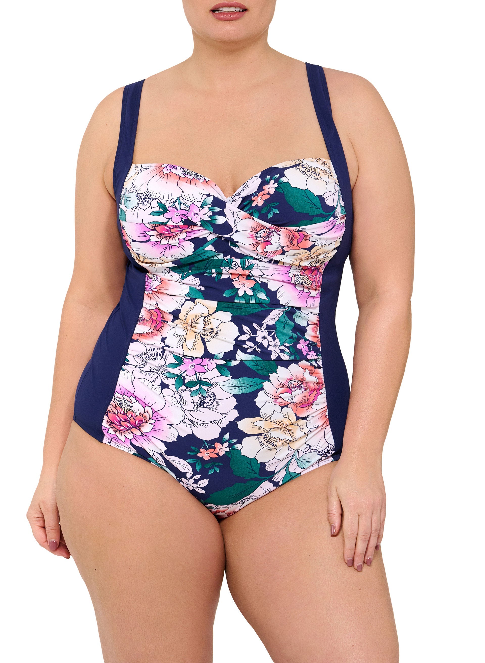 Christina Maillot de bain une piece a motif floral