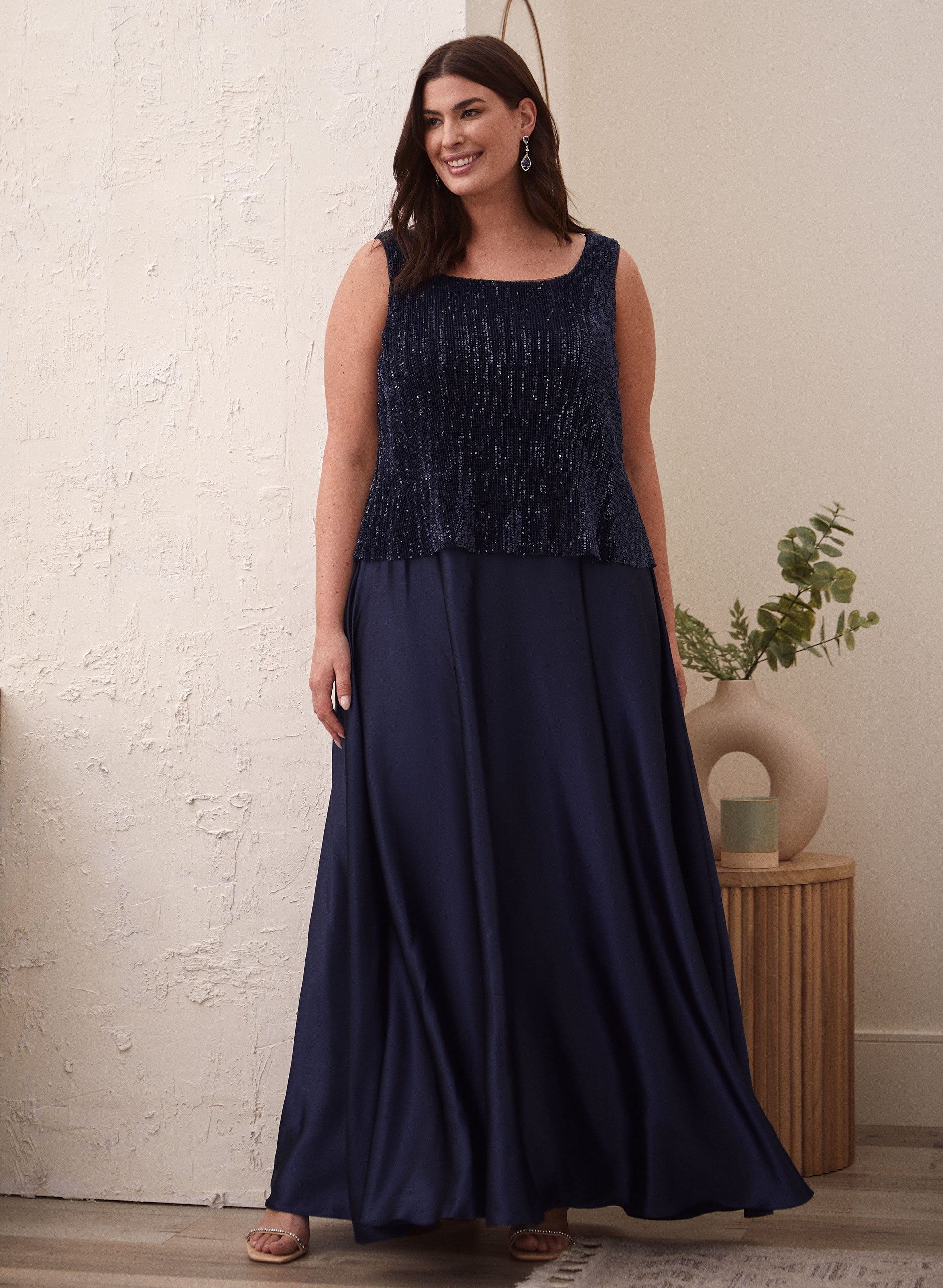 Marina sequin maxi dress hotsell