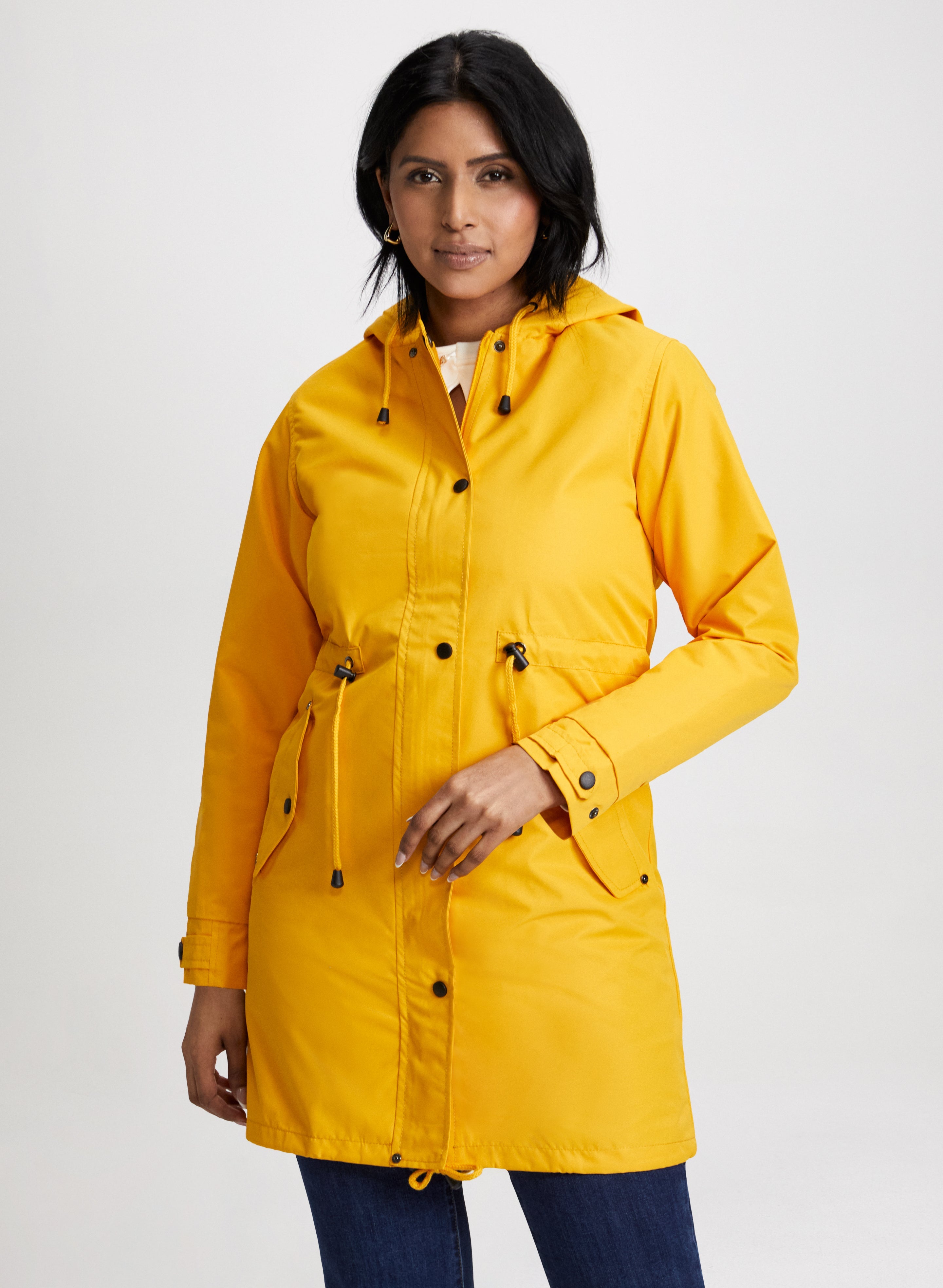 Gold raincoat womens shop