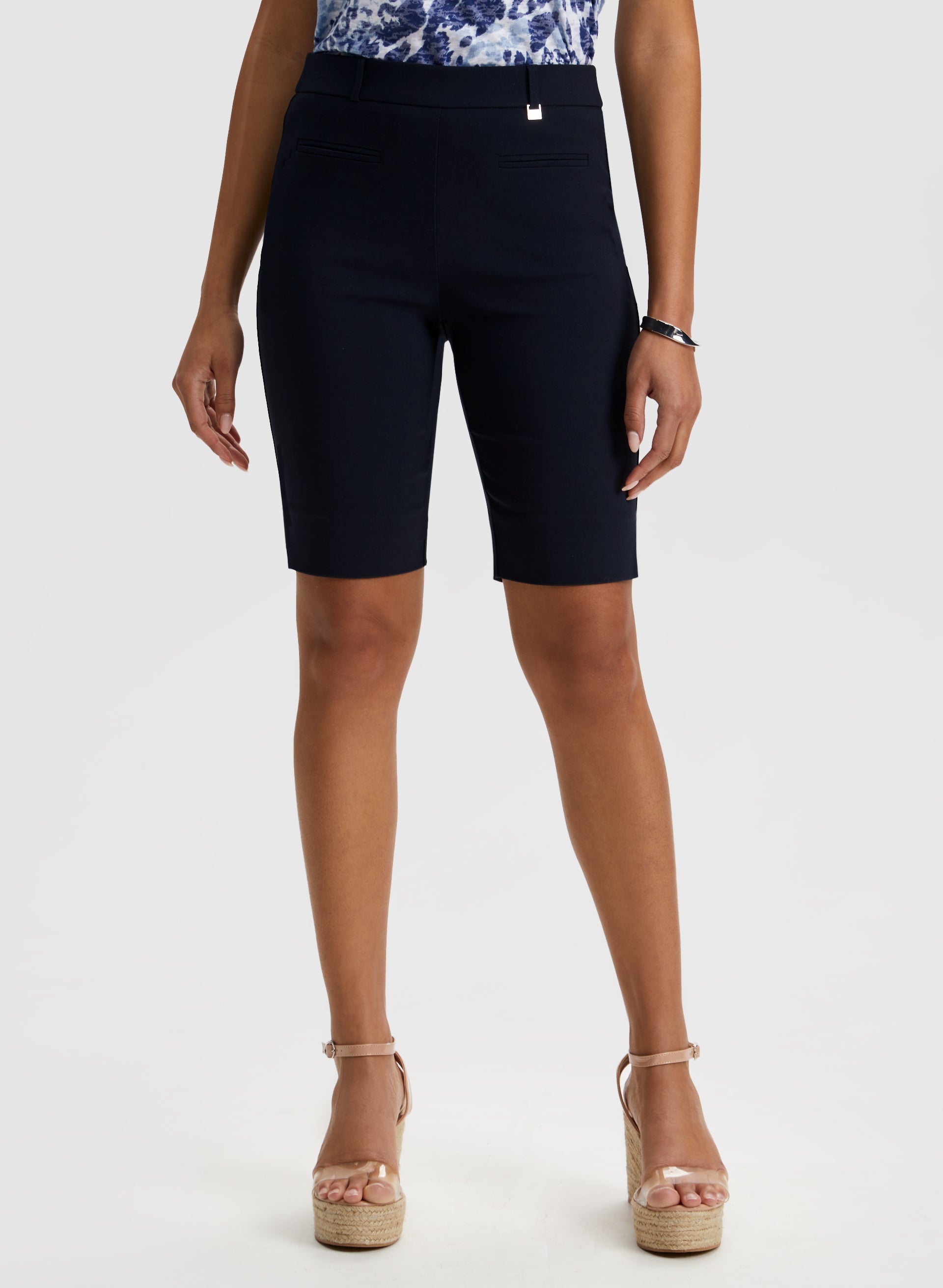 Pull On Bermuda Shorts