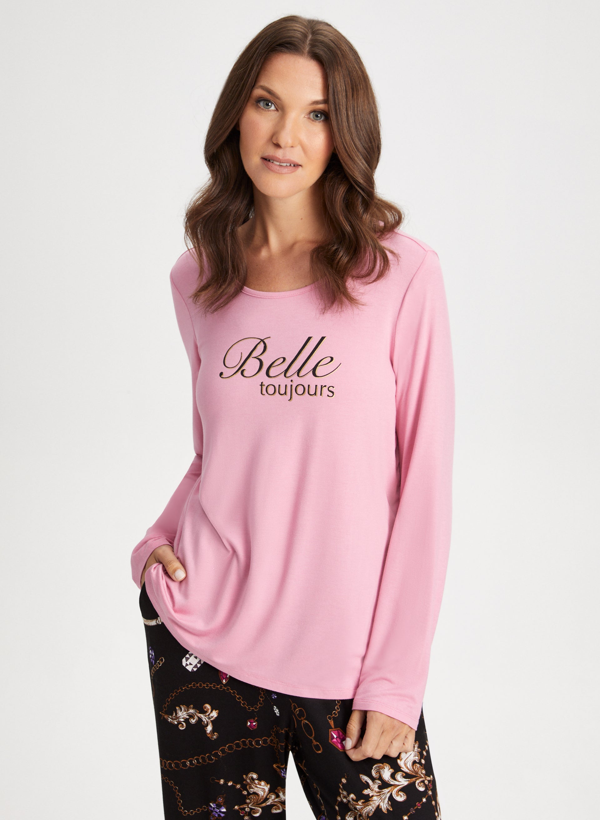 Long Sleeve Pyjama Top