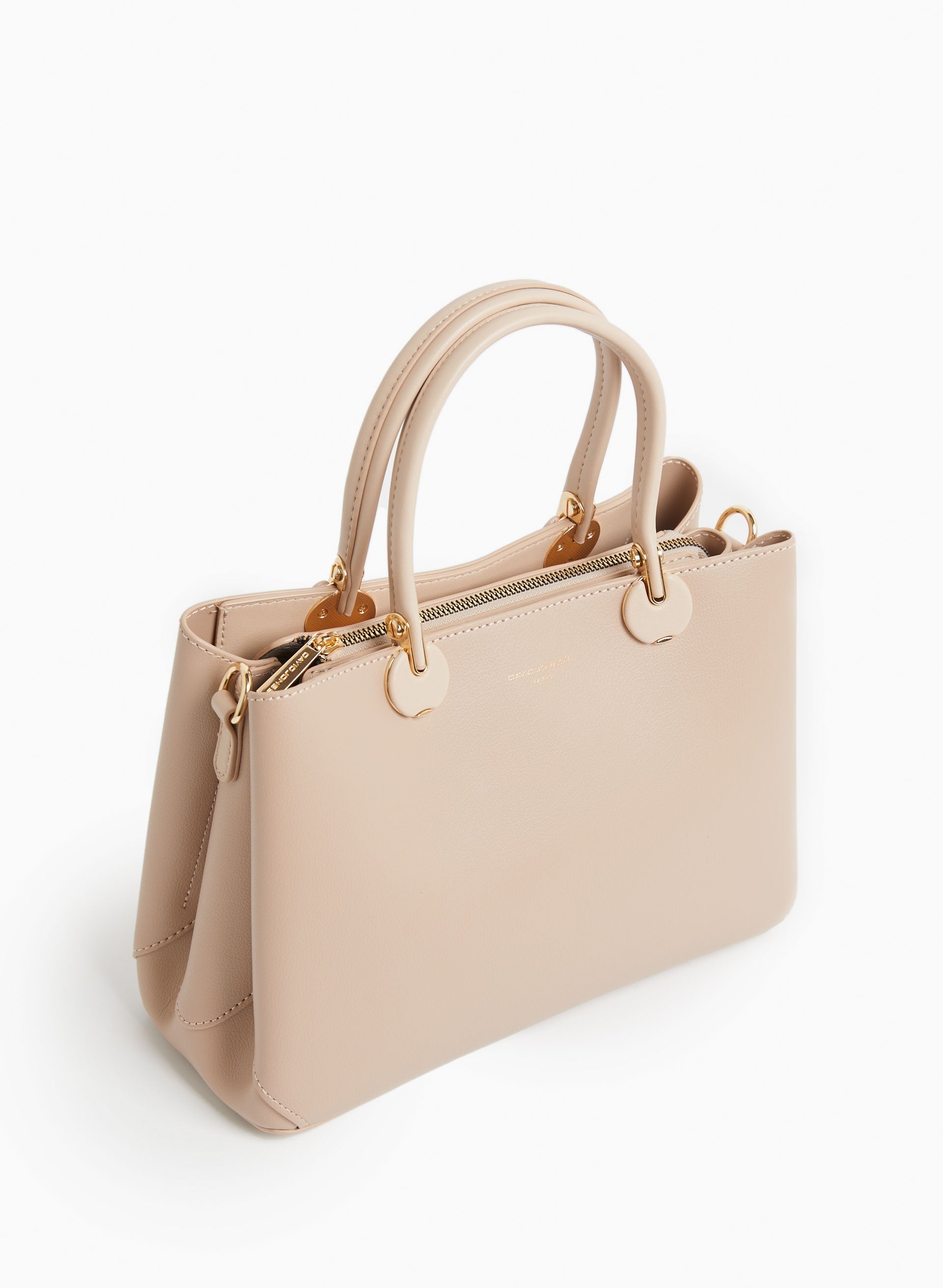 Beige handbag top