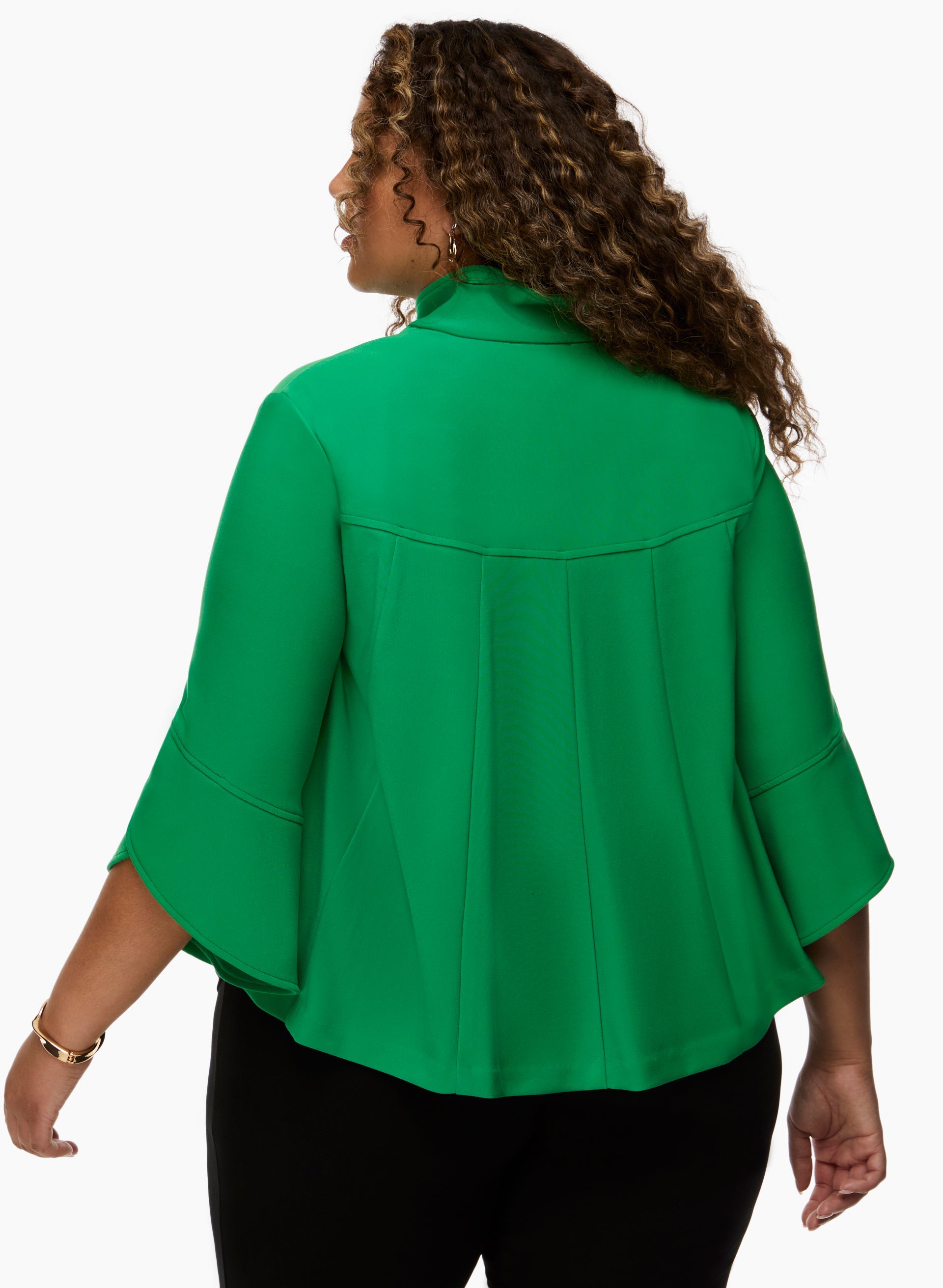 Flared sleeve jacket sales