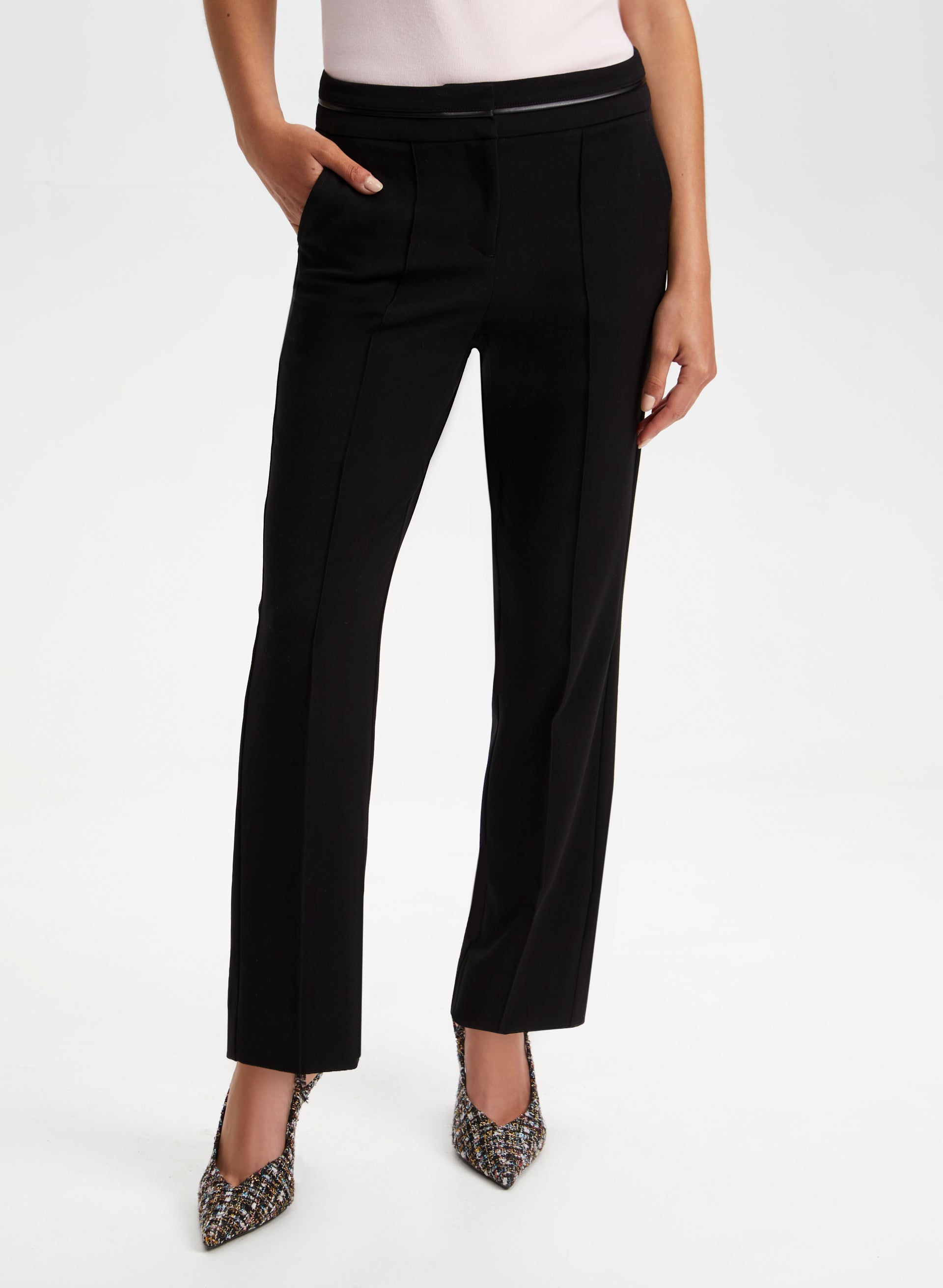 City Fit Straight Leg Pants