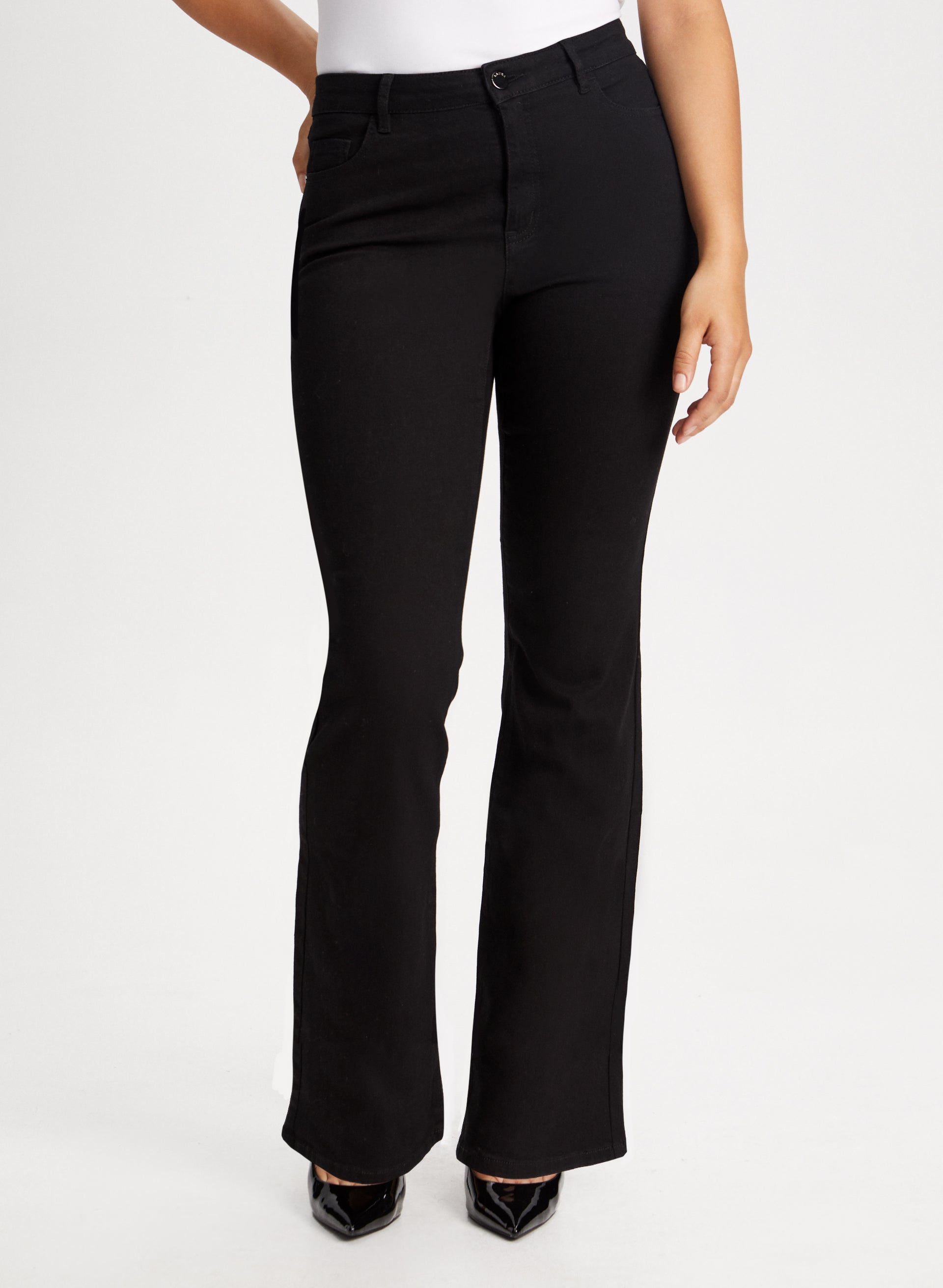 Elegant Black Denim Boot Cut Jeans For Women at Rs 687.00, Boot Cut Jeans