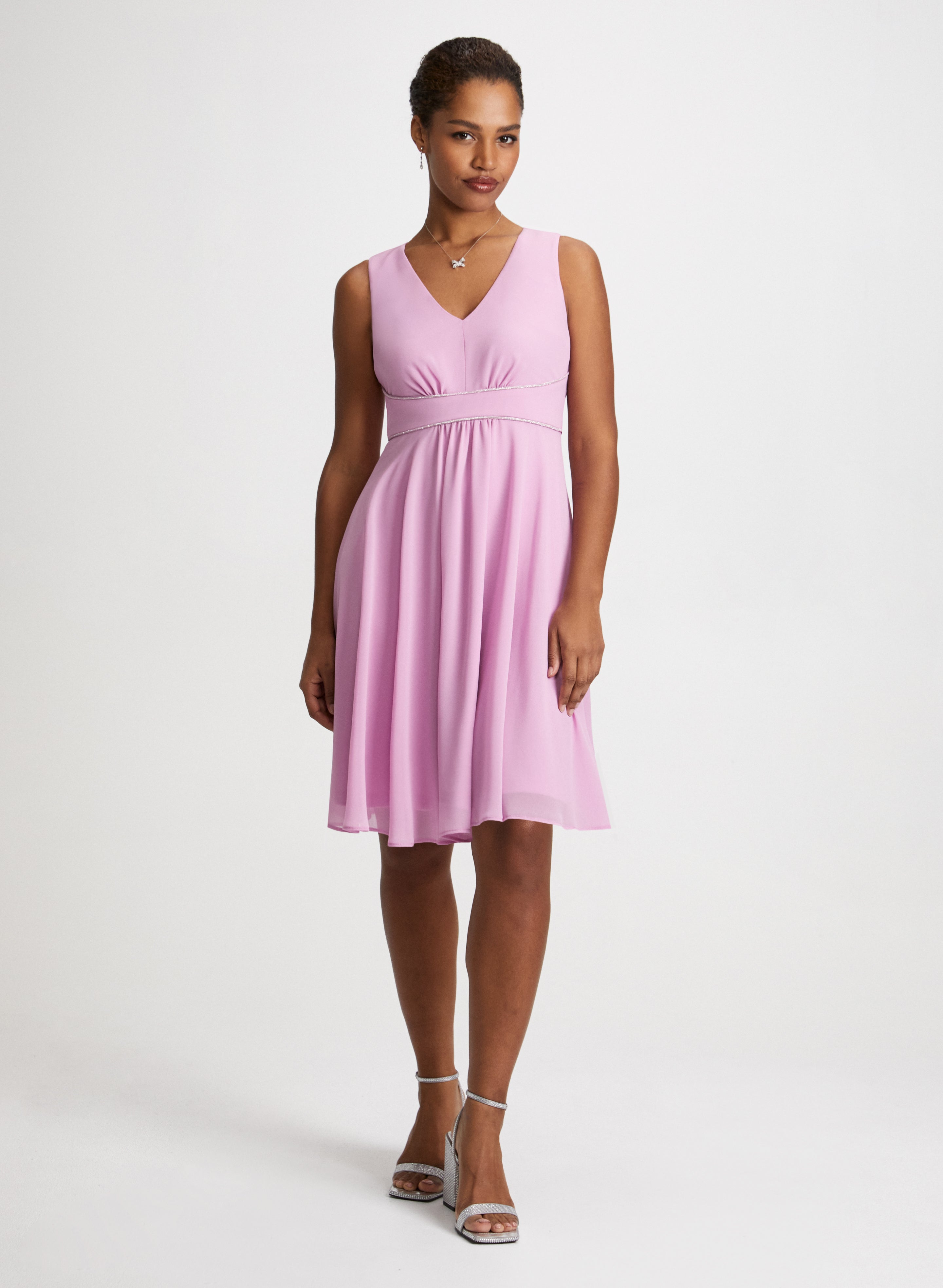 Earrings with pink dress on sale