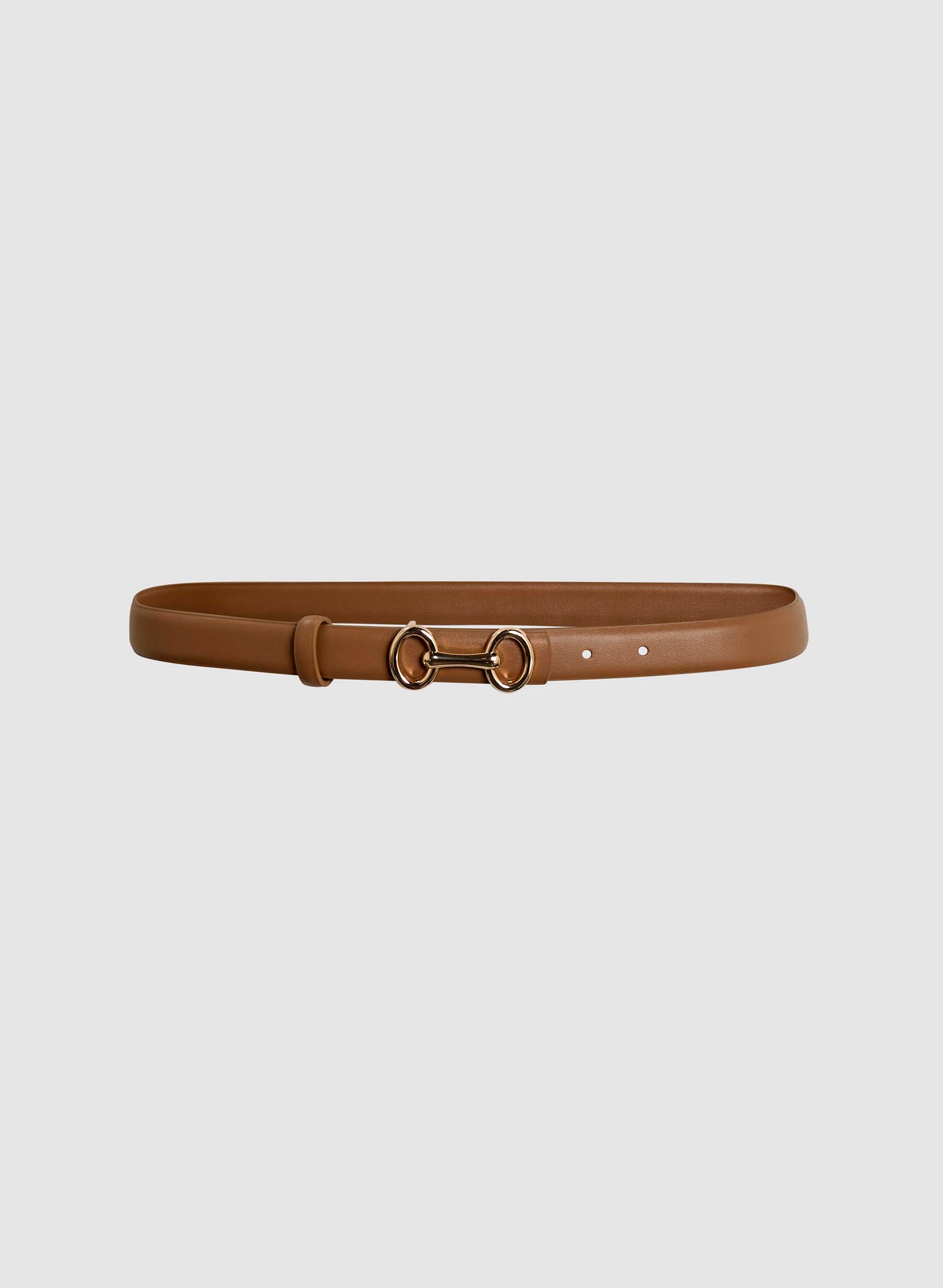Woman BEIGE Utility Belt in Leather XCWCRH00200RORSC404