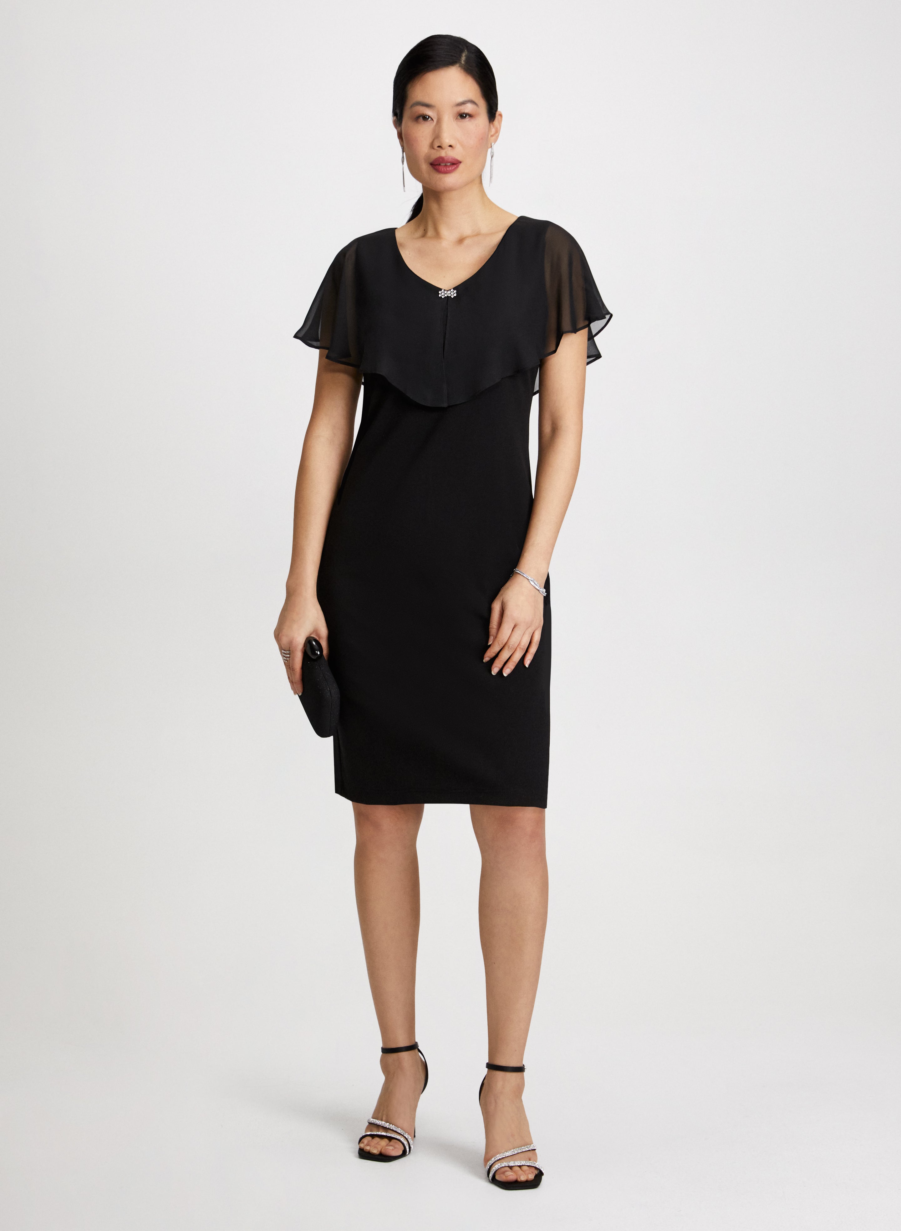 Chiffon popover dress outlet