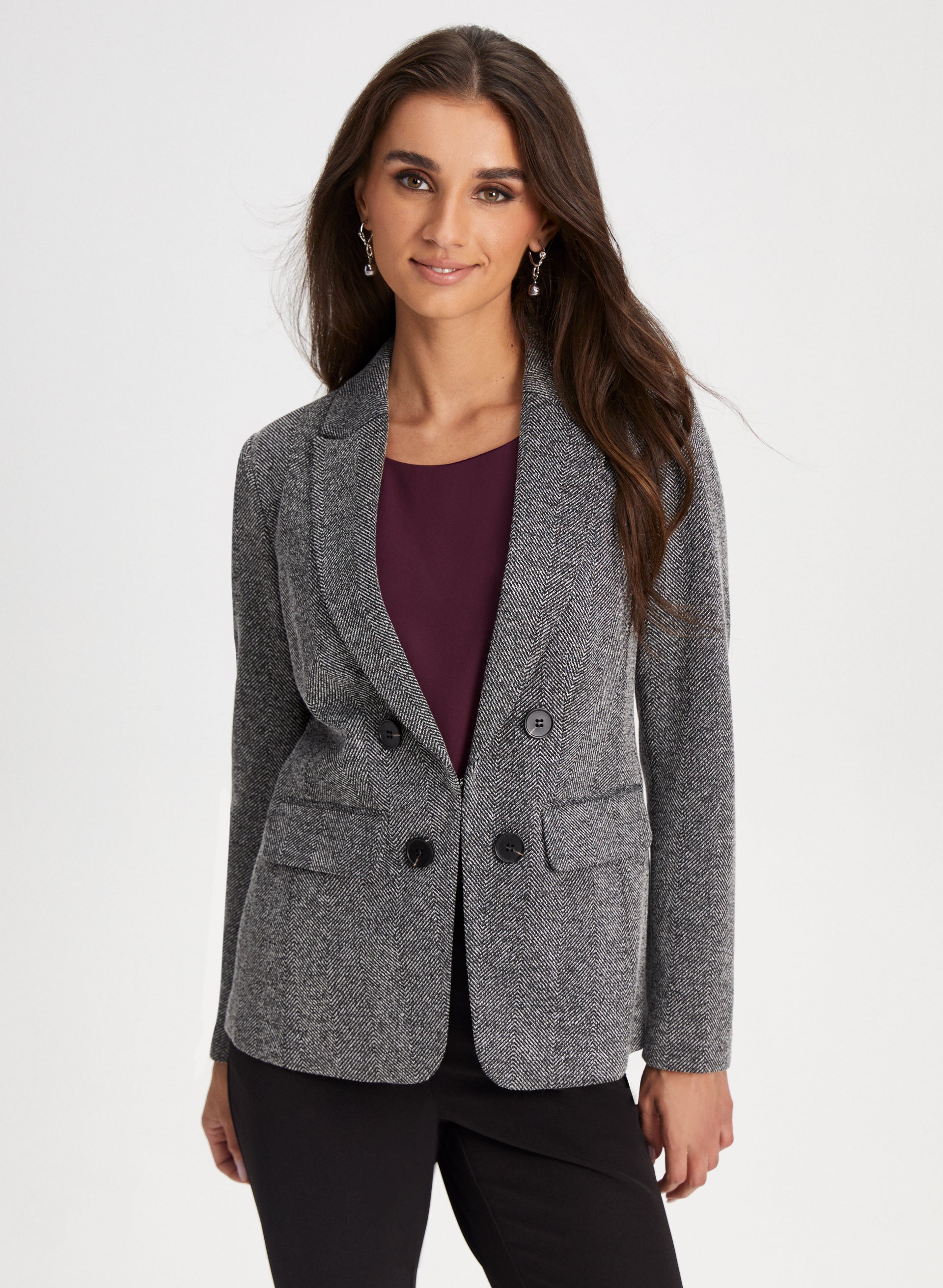 Herringbone blazer hotsell