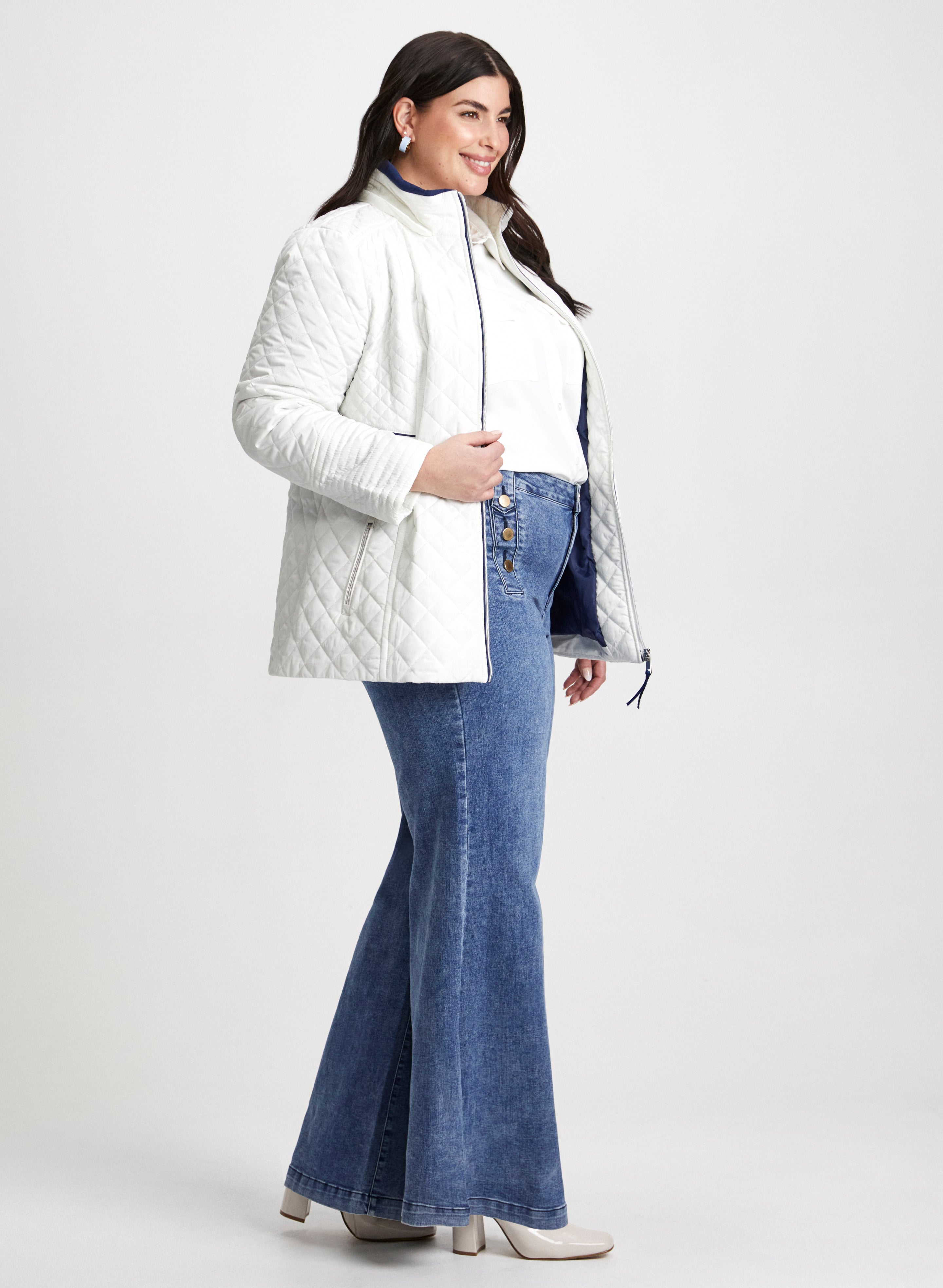 Quilted raincoat shop
