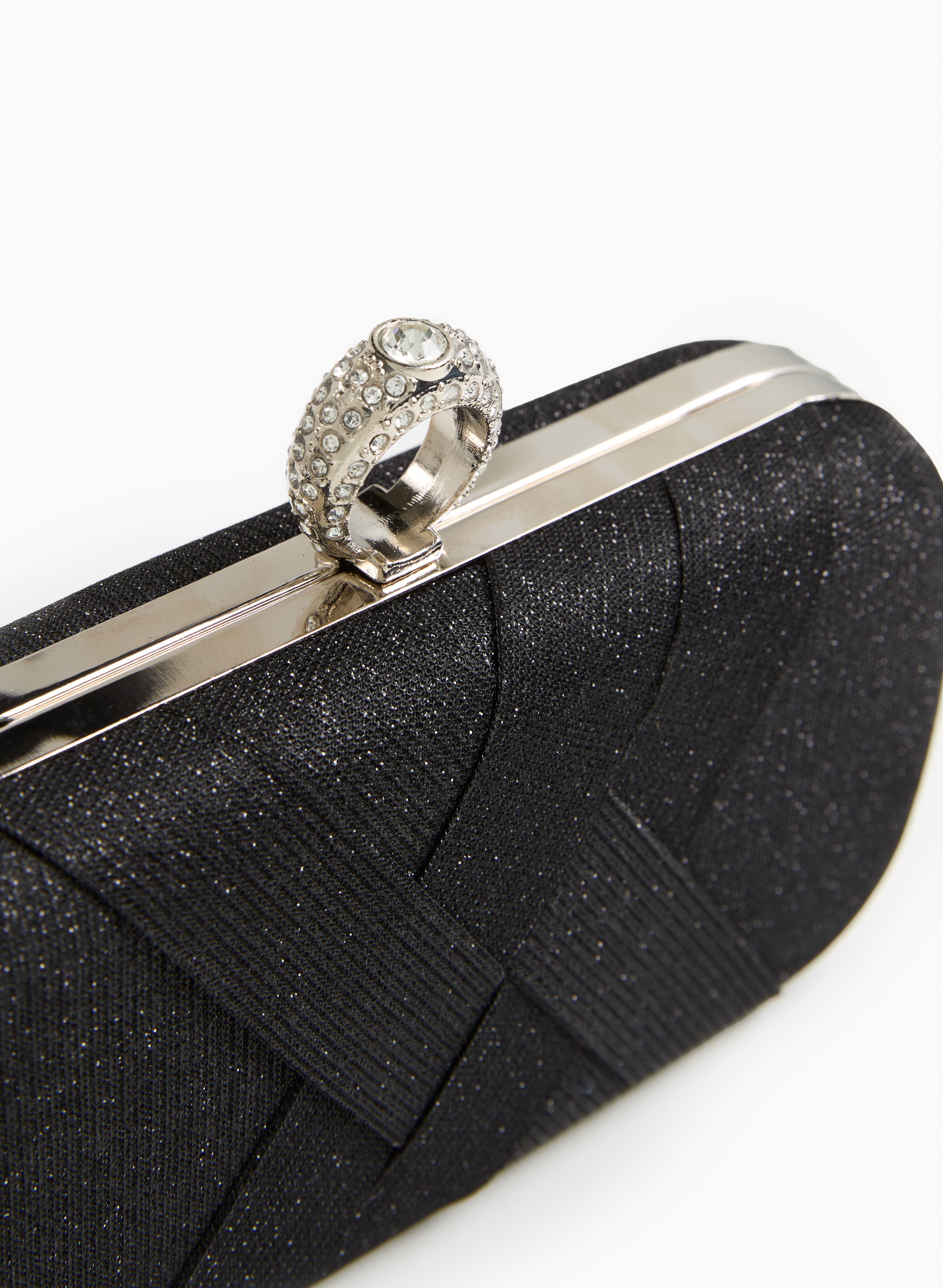 Women s Box Clutch with Chain Strap
