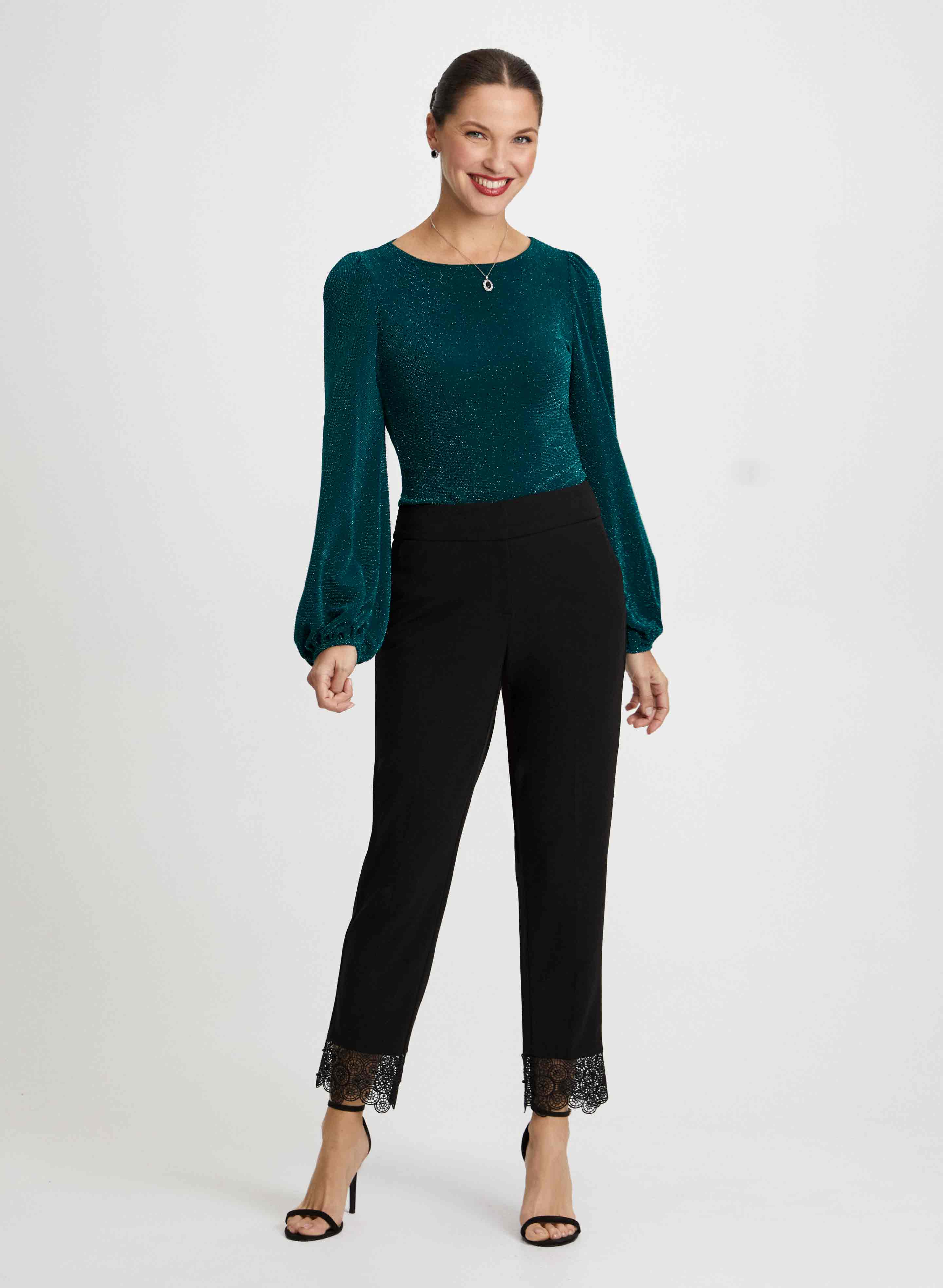 Glitter top outfit top