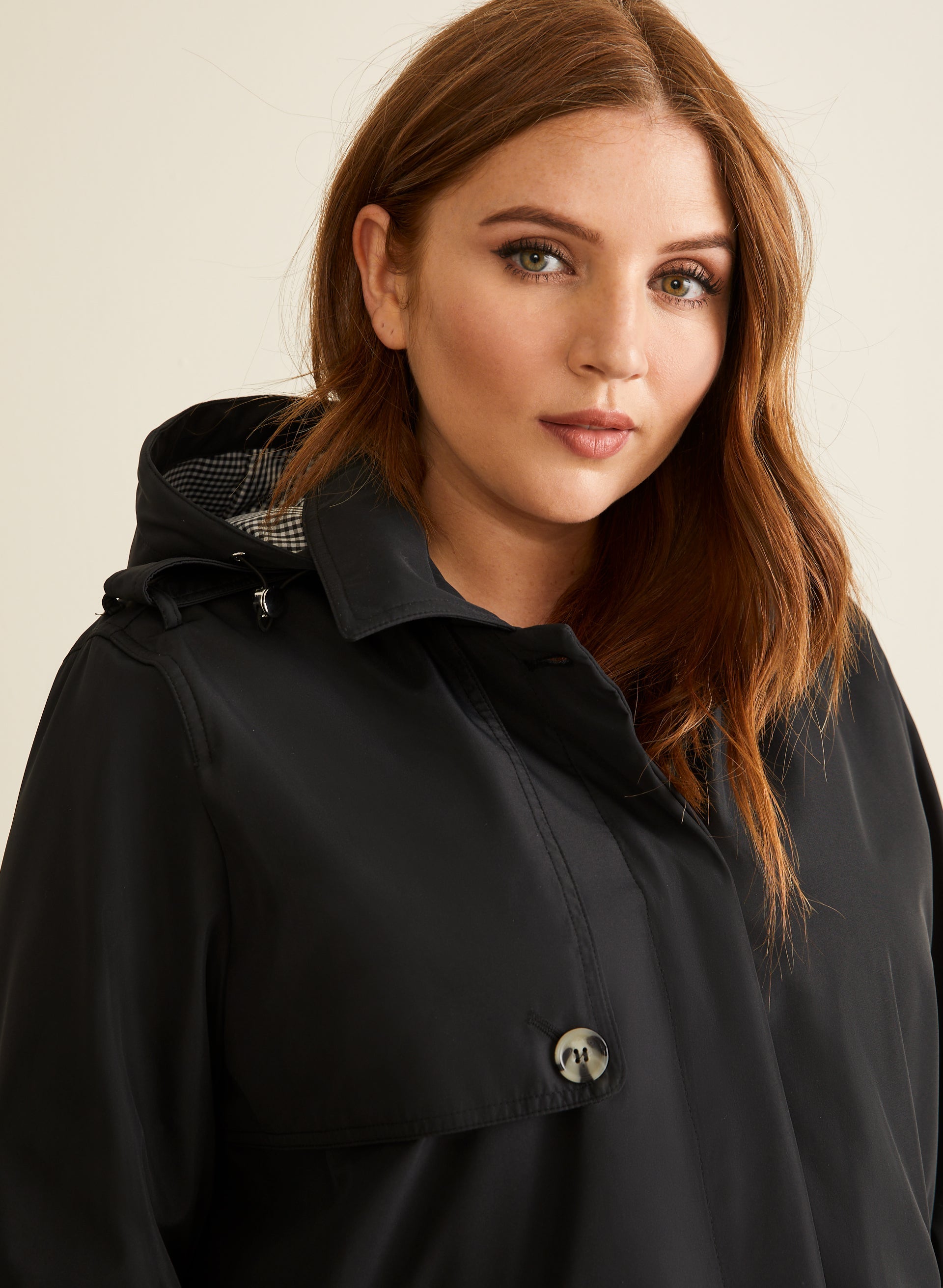 Novelti Hooded A Line Coat