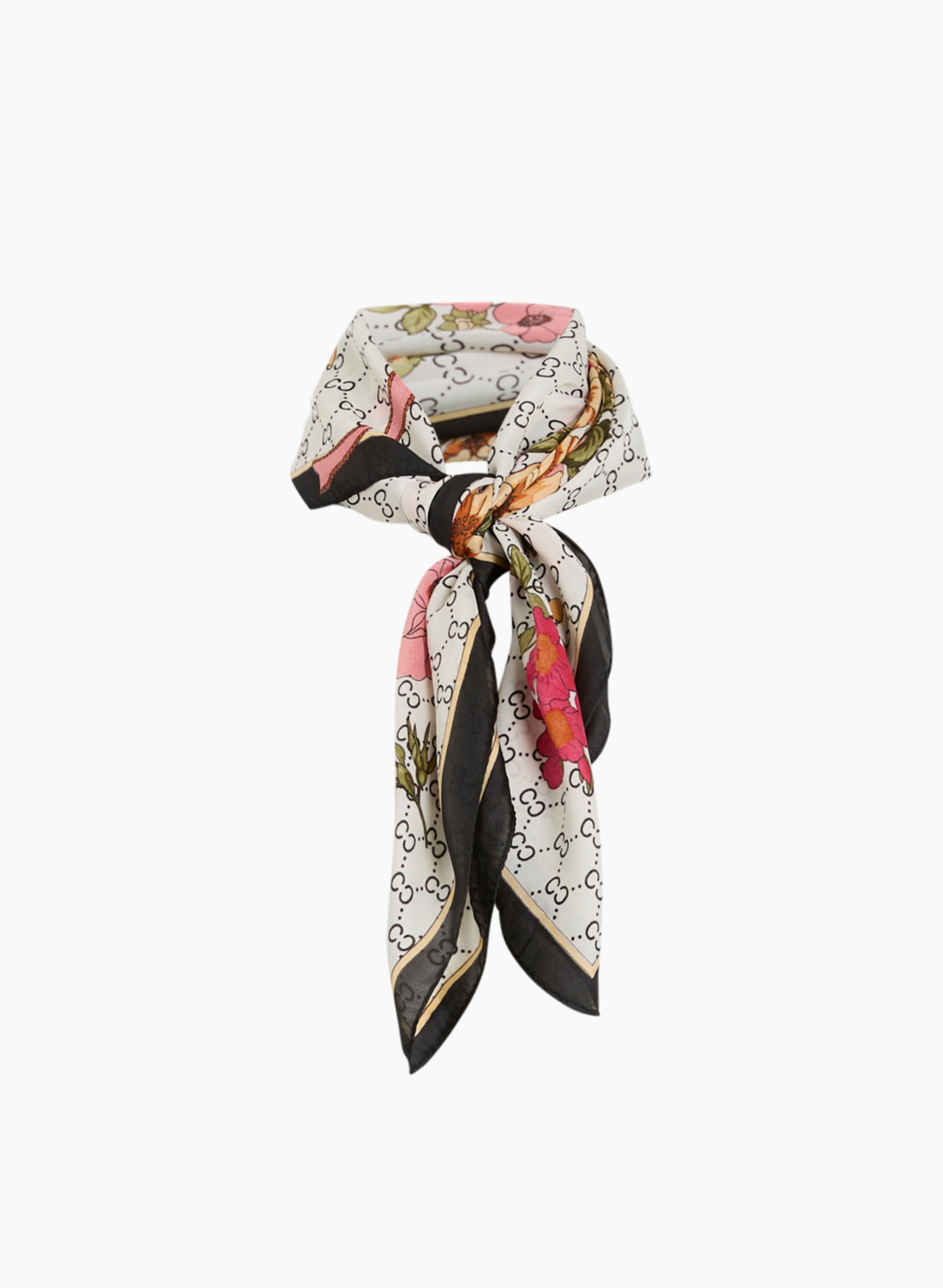 Lightweight silk store scarf