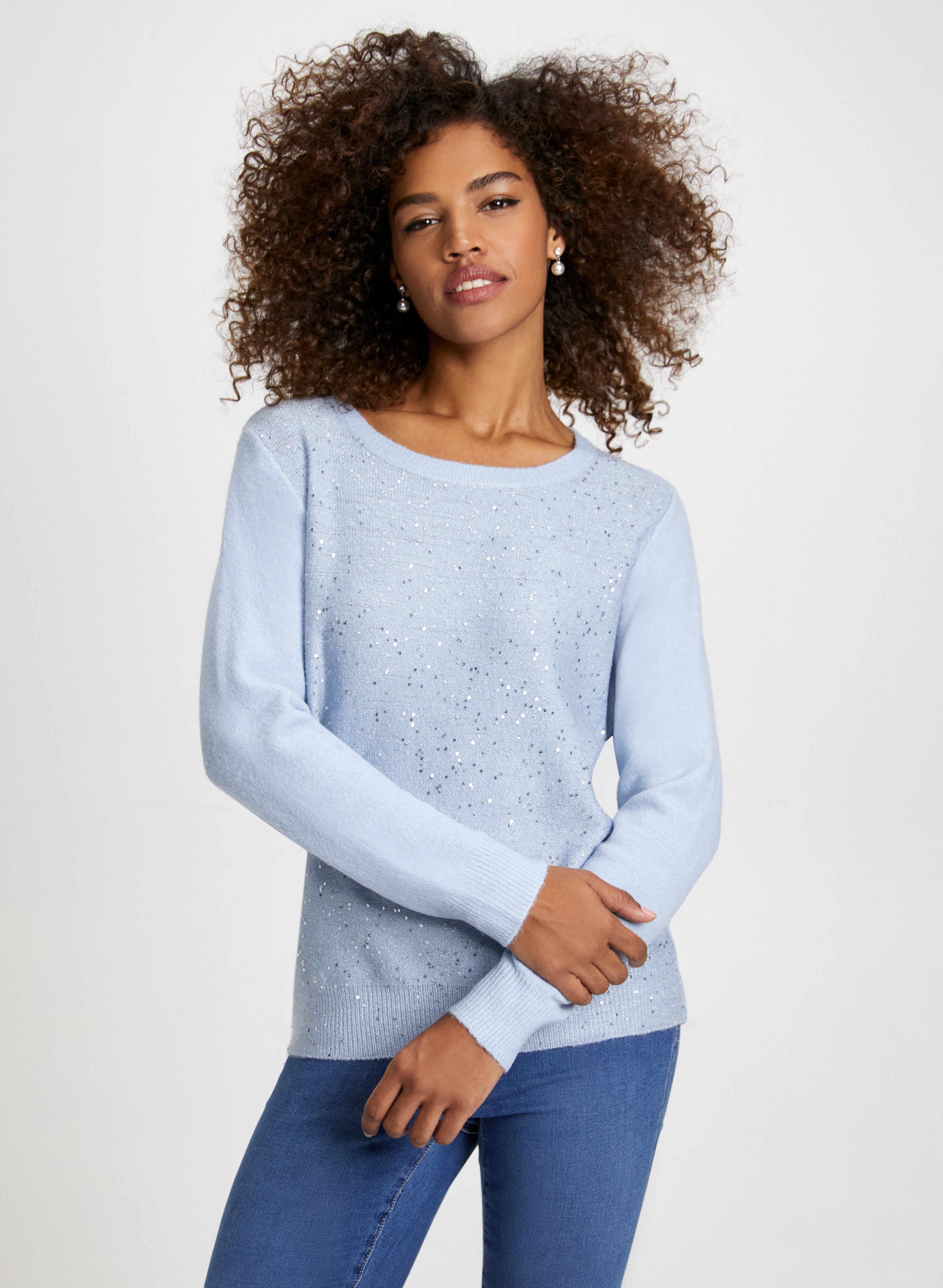 Sweater light blue hotsell