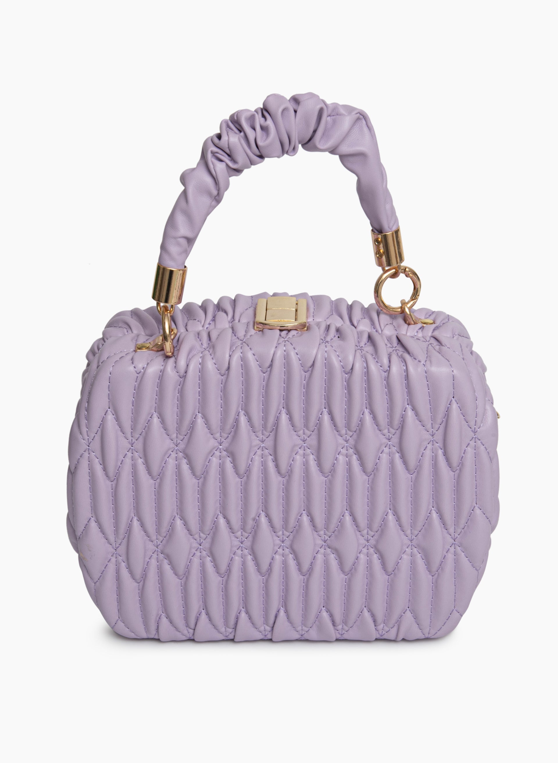 Lilac leather bag outlet
