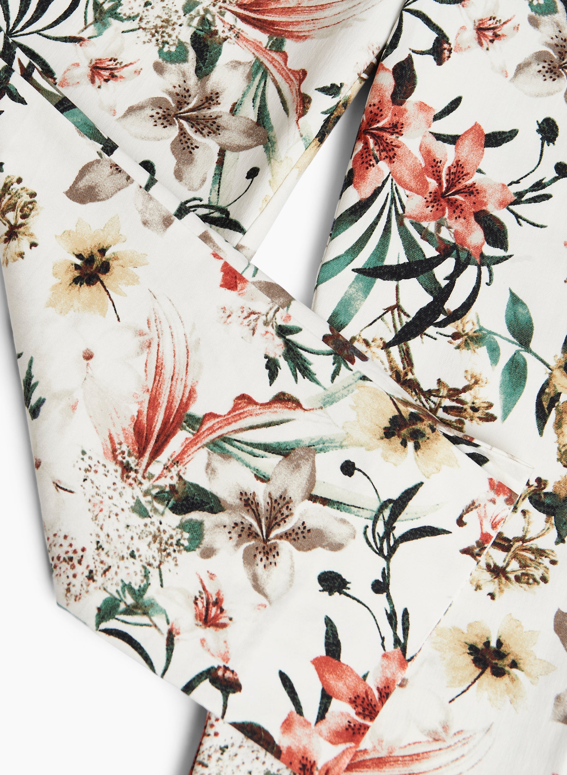 Tropical print capris on sale