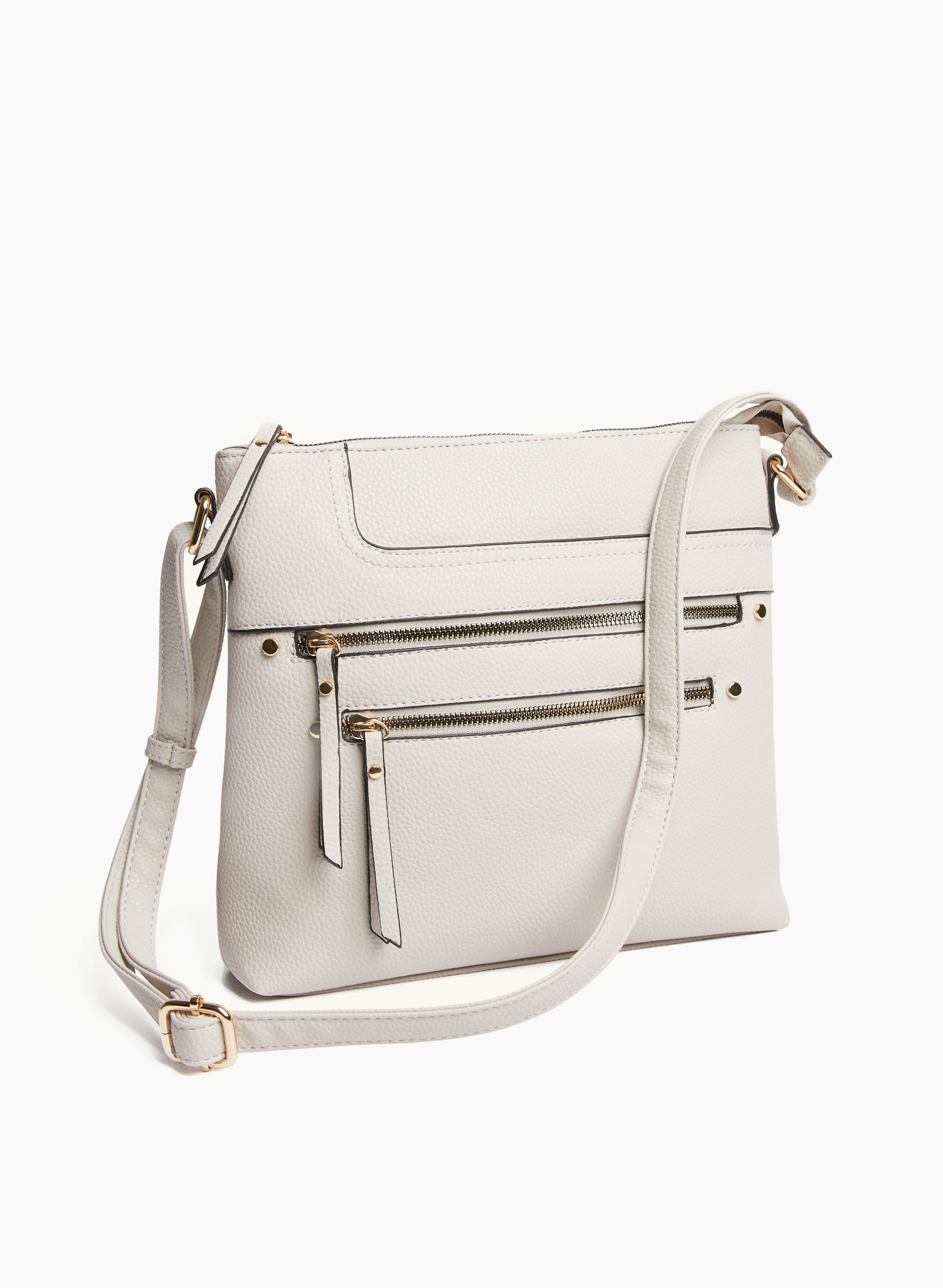 Multi Zip Crossbody Bag