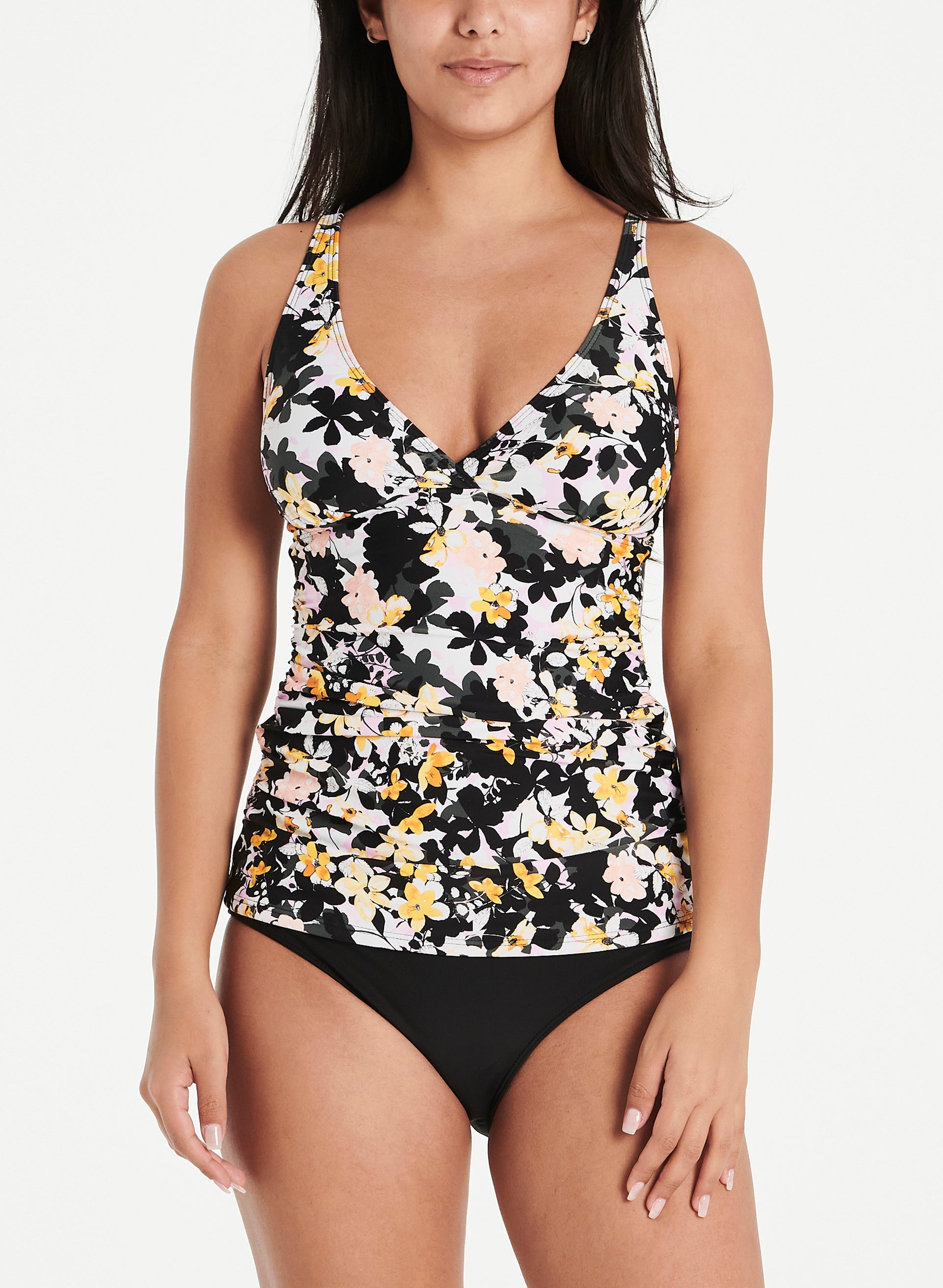 Floral Print Tankini Set