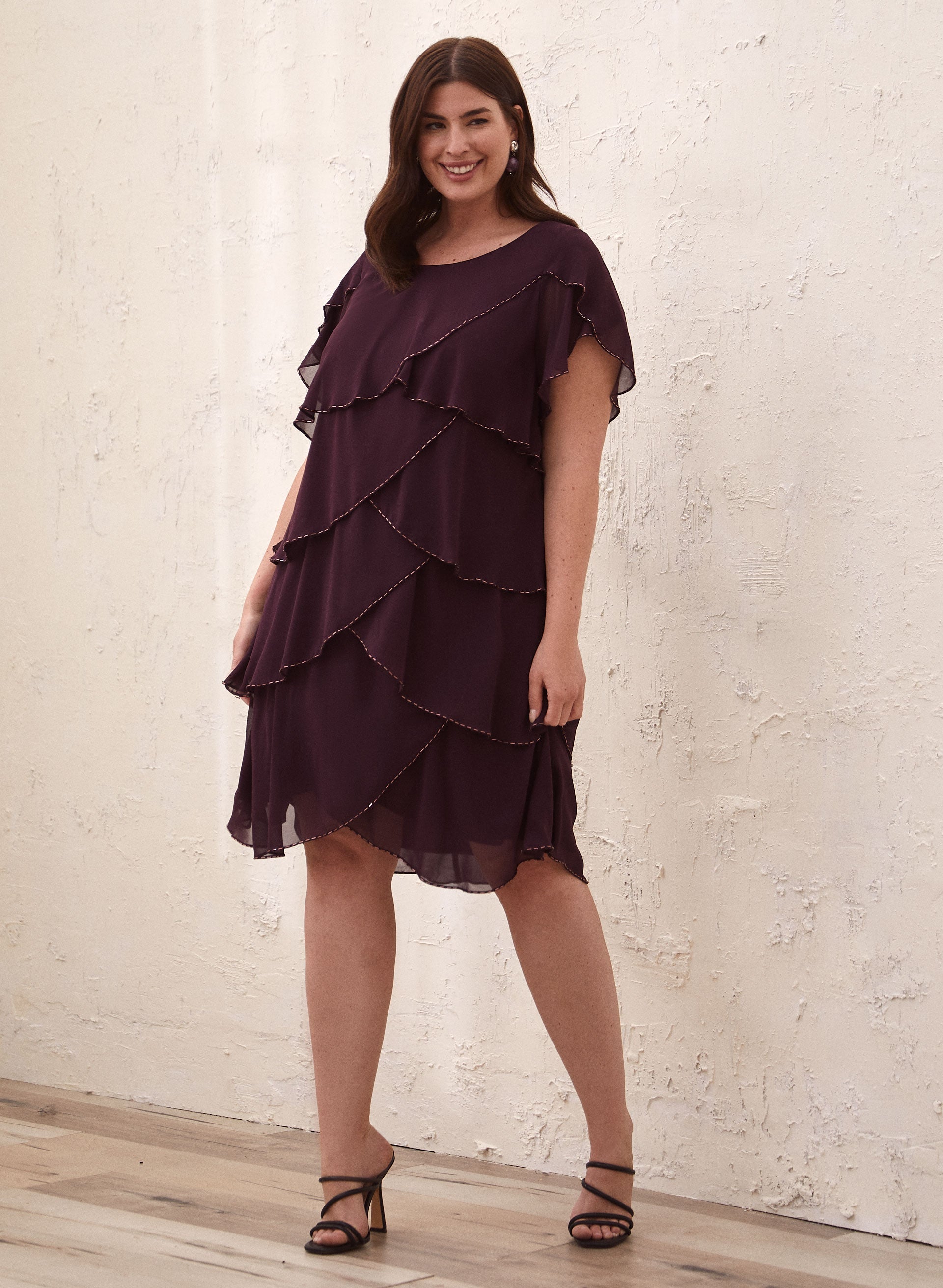 Laura ruffle dress hot sale