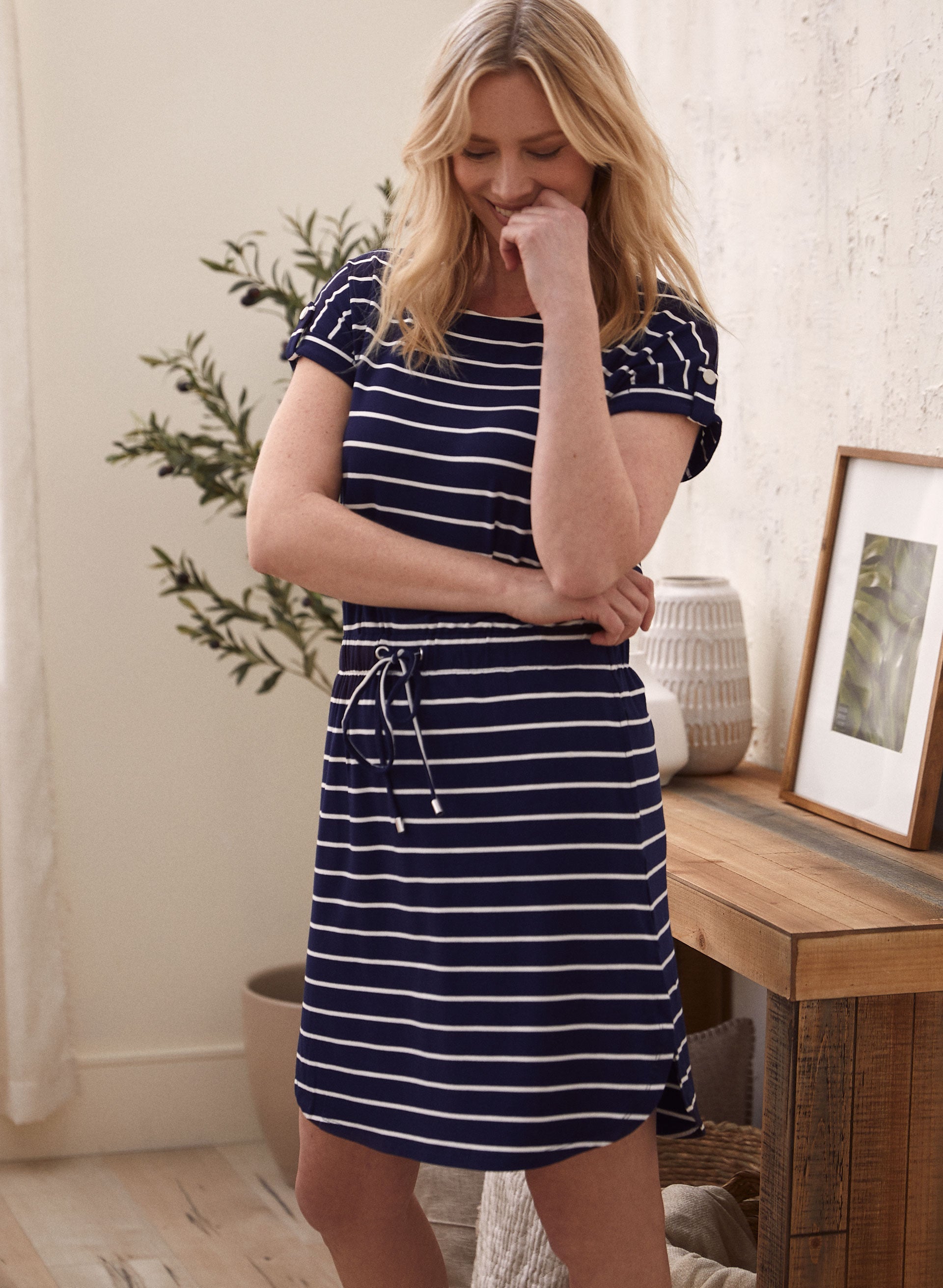 Boat dress top