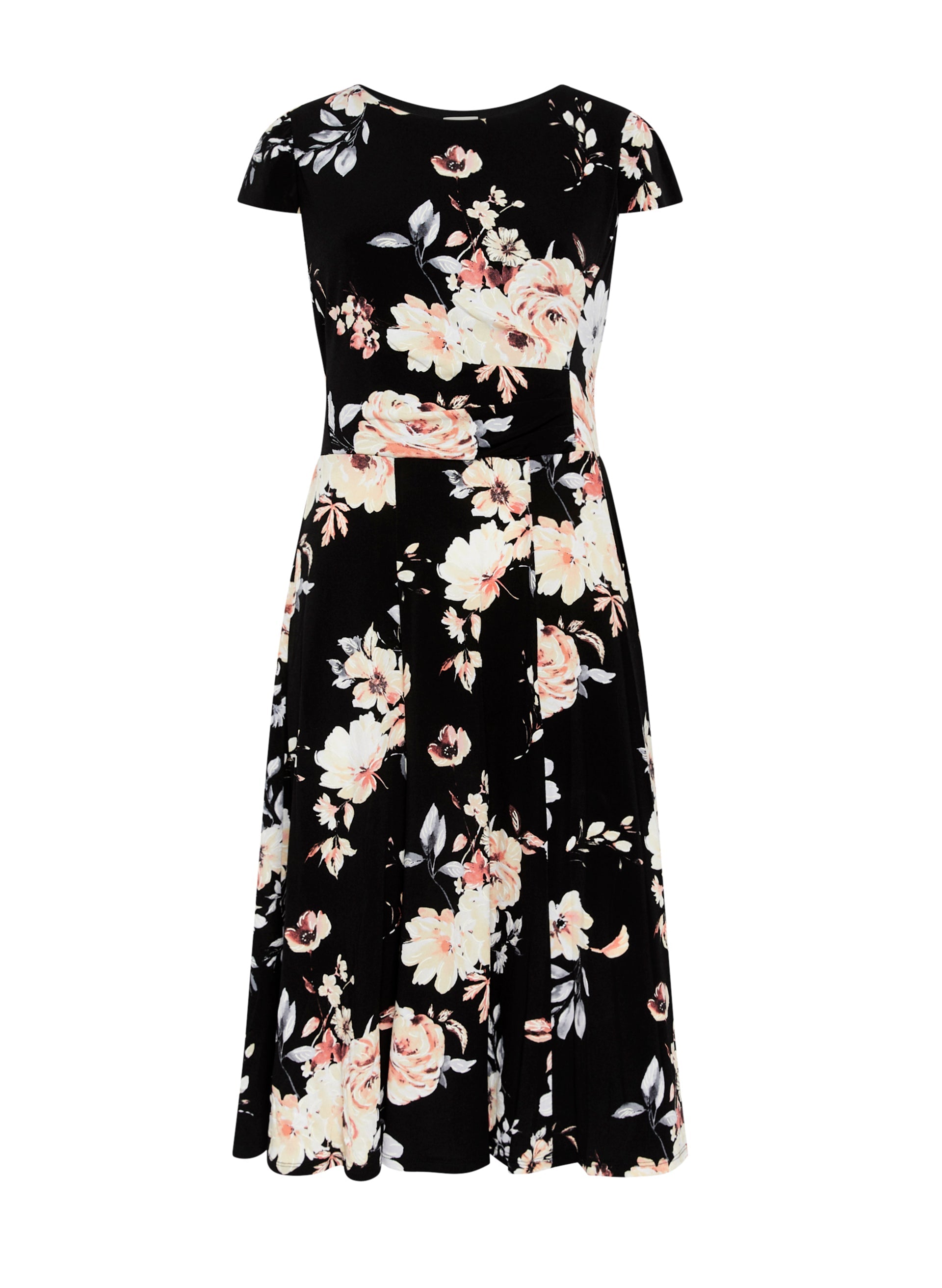 Dorothy perkins black floral dress hot sale
