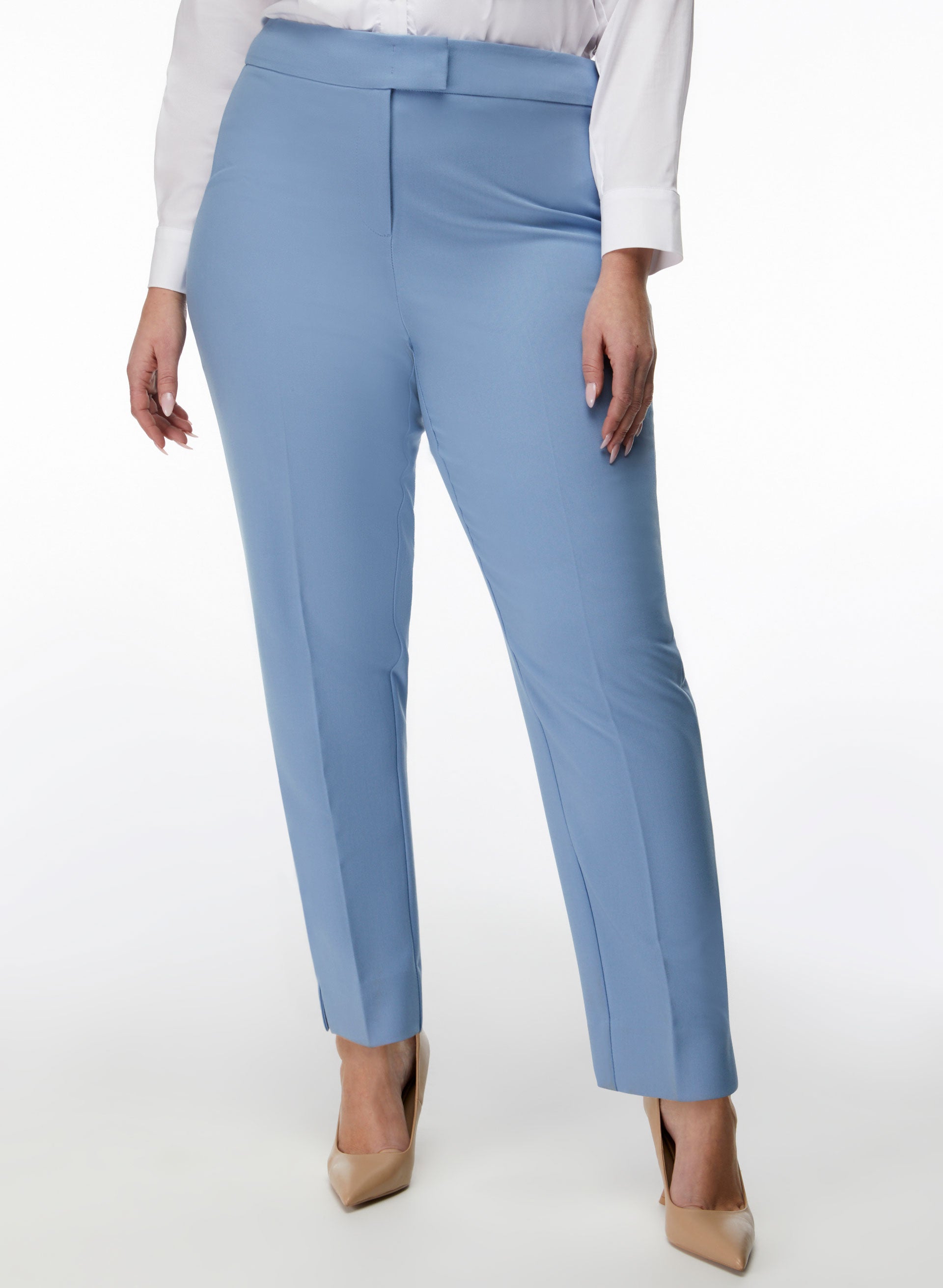 Plus size slim leg pants online