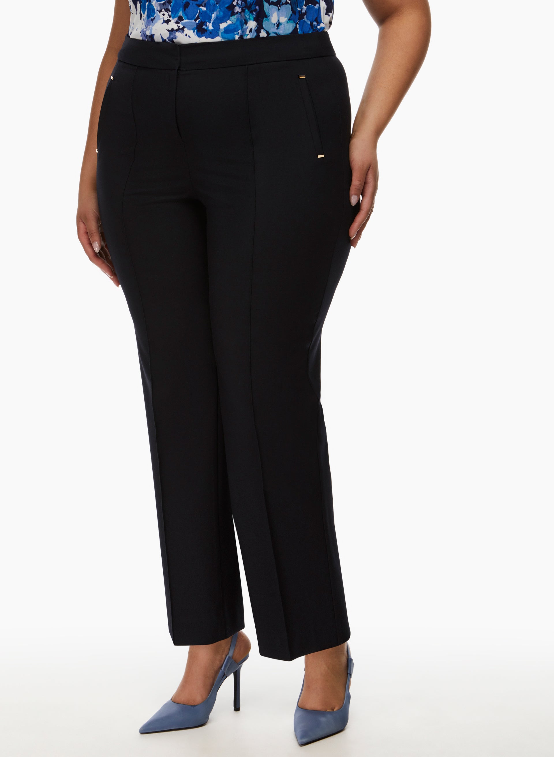 Buy FITHUB Bell Bottom Trousers for Women with high Waist Online