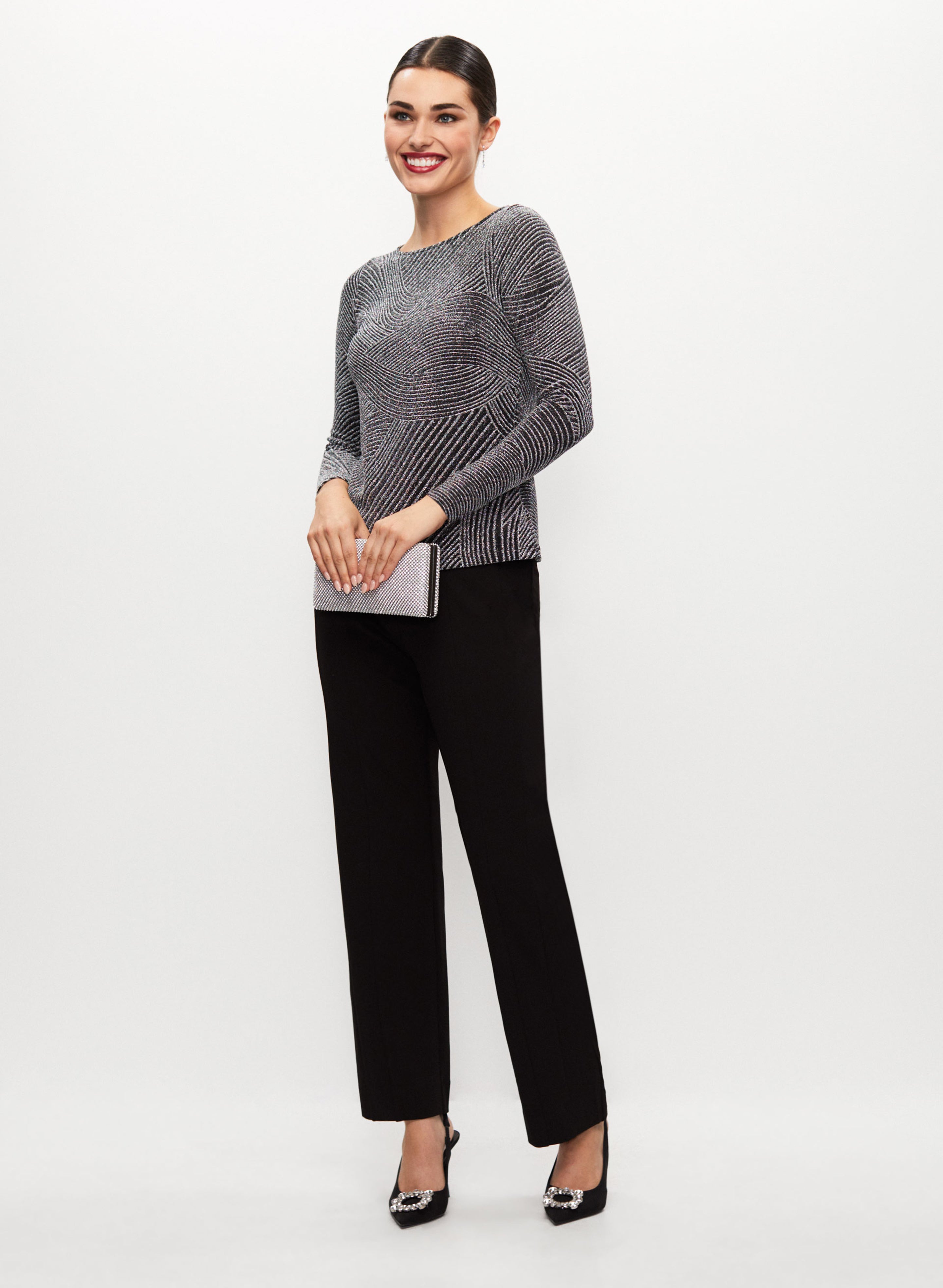 Curve pants top