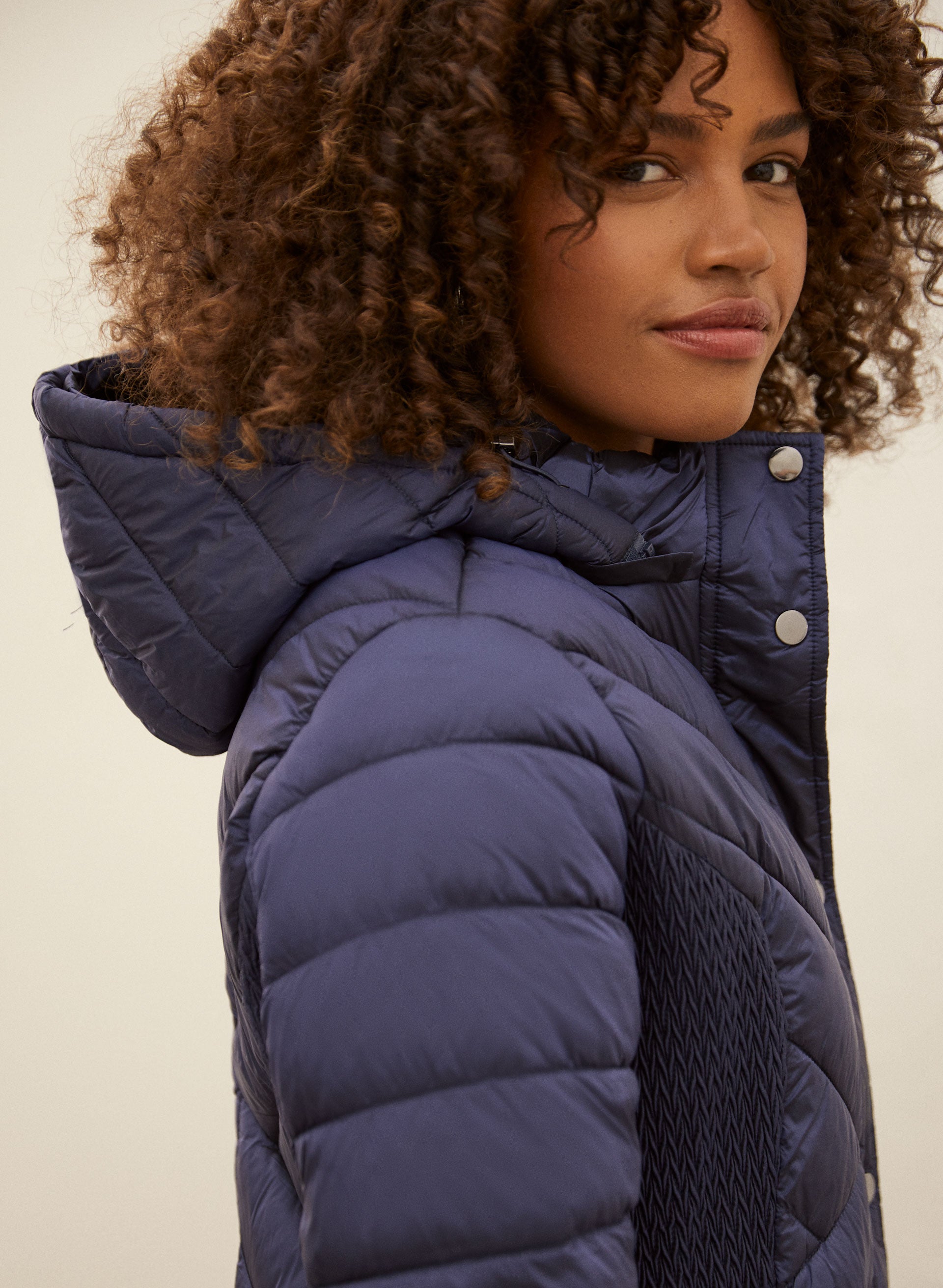 Vegan Down Quilted Coat