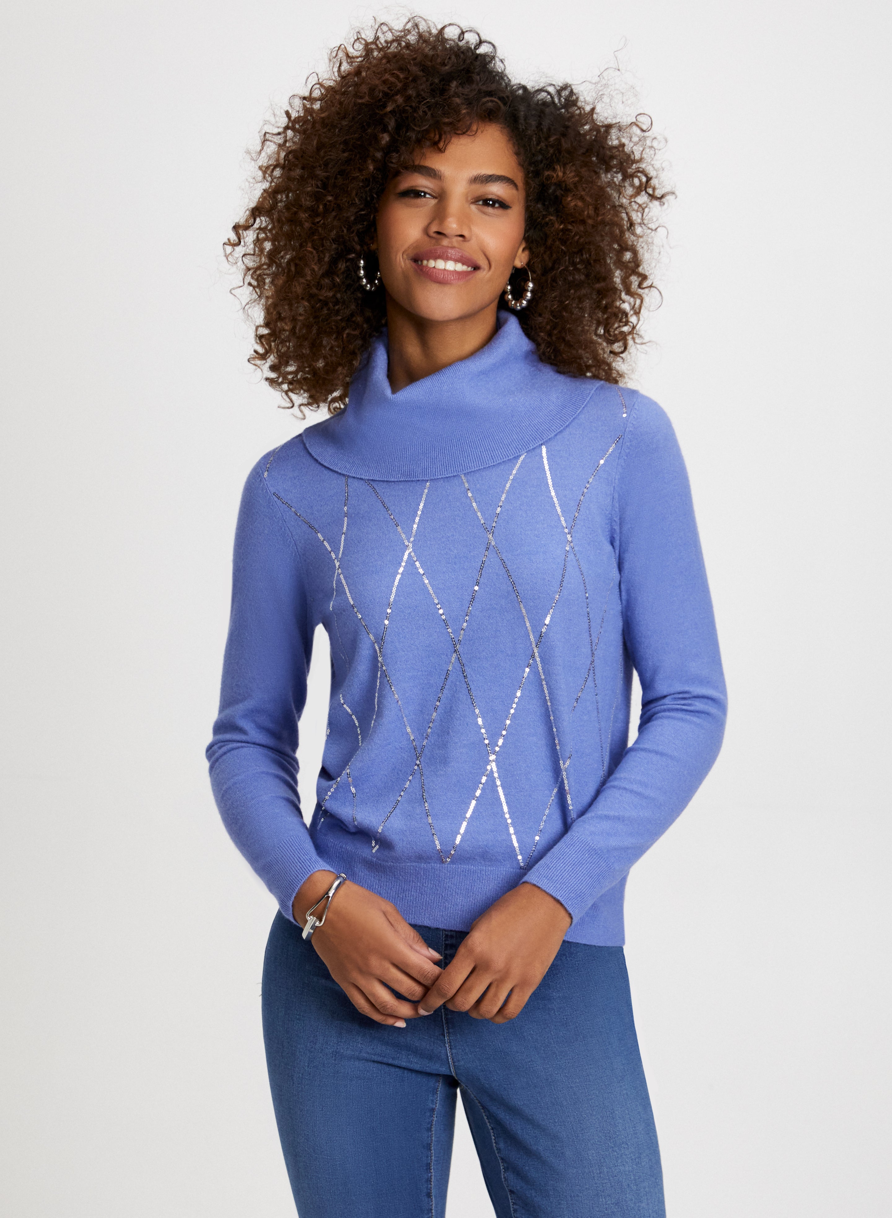 Argyle turtleneck sweater shop