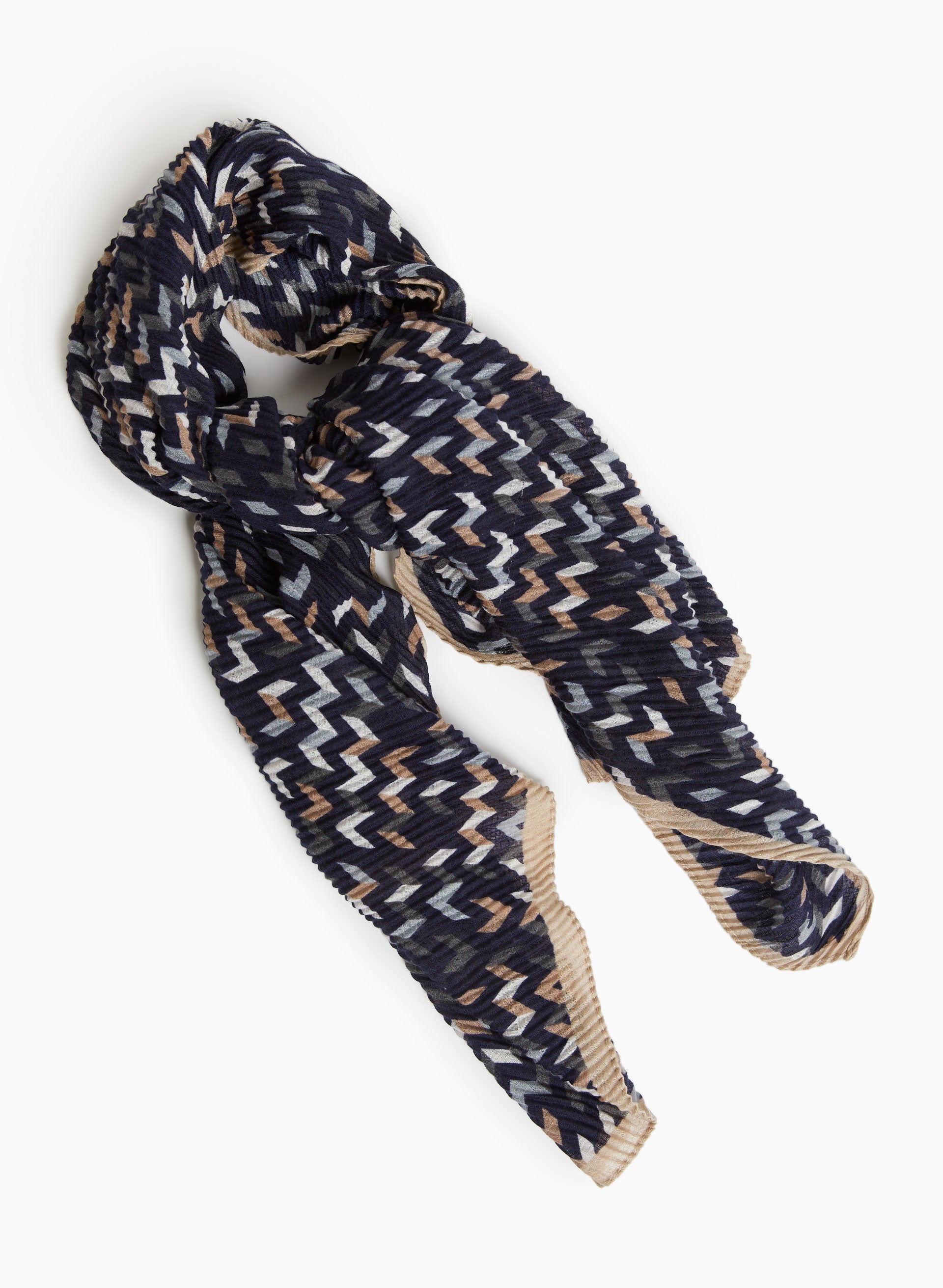 Chevron Print Scarf